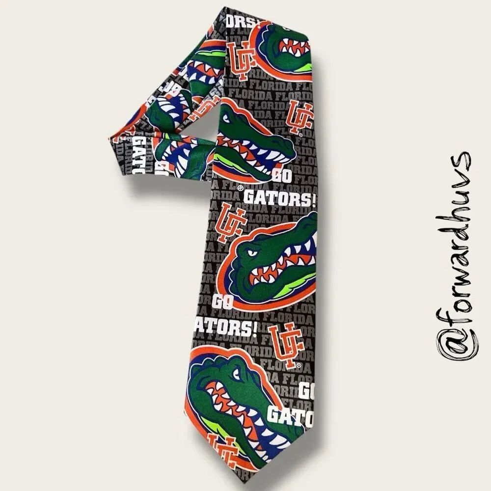 Ralph Marlin 2004 Florida Gators logos Ties Necktie